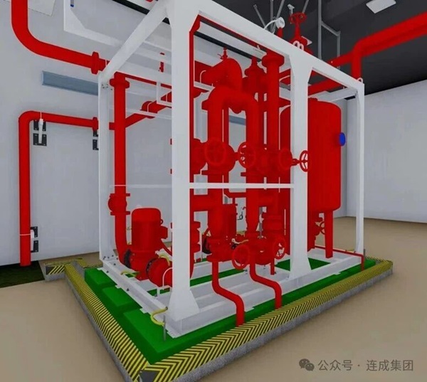 Prefabricated Integrated Fire Pump Room2